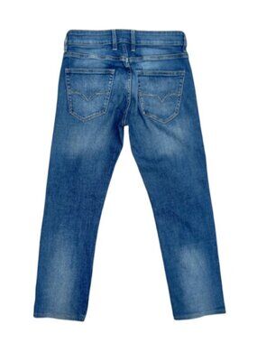 Guess Y2K Slim Straight Jeans 29 Dark Wash selvedge